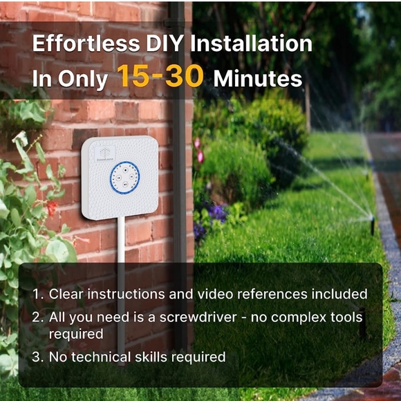New Smart Sprinkler Controller 16 Zones - Picture 2 of 11